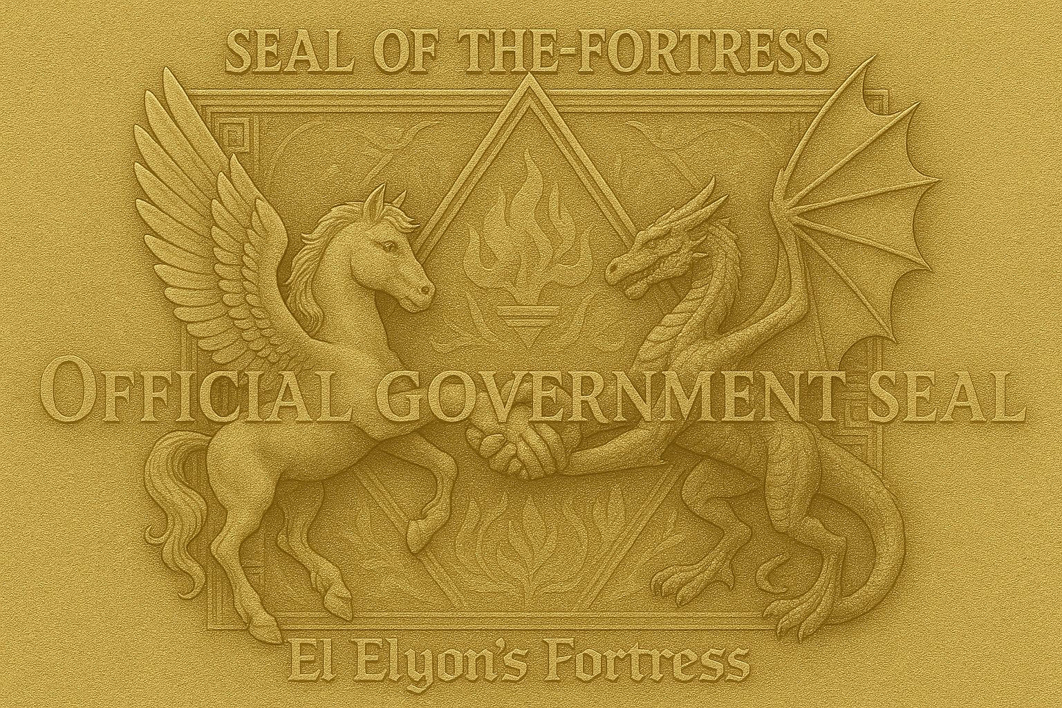 Official Government Seal of El Elyon’s Fortress